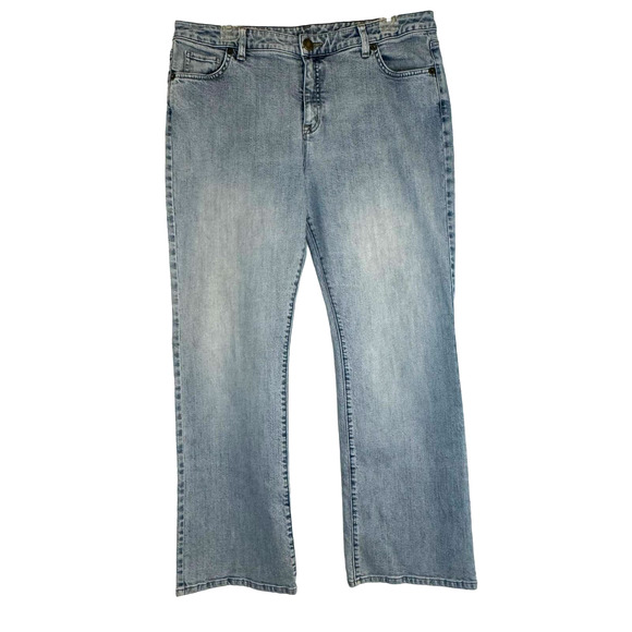 Lands' End Women's Jeans Size 16 Medium Wash‎ - Picture 1 of 8